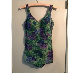 Vintage One Piece Bathing Suit